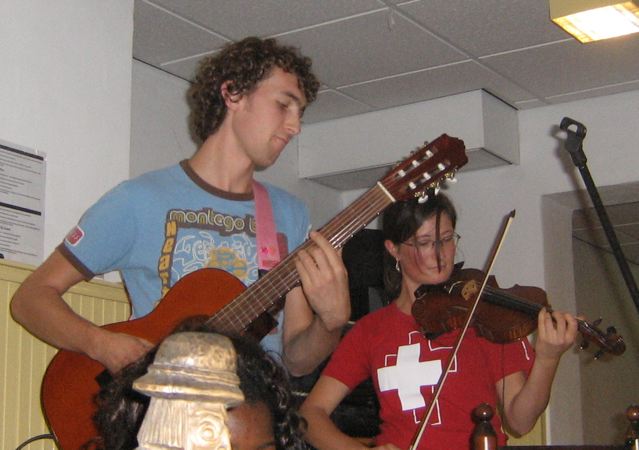 Petit concert de musique irlandaise