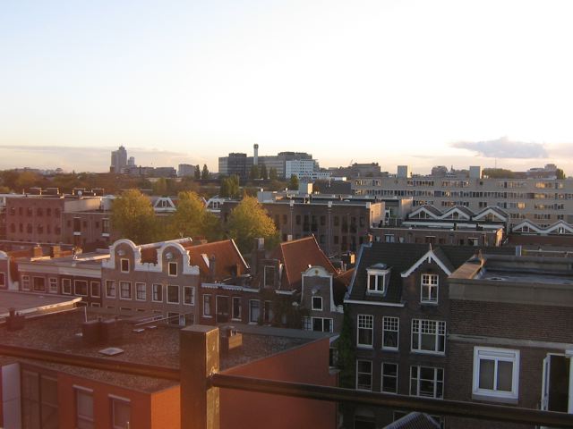 Les toits d'Amsterdam